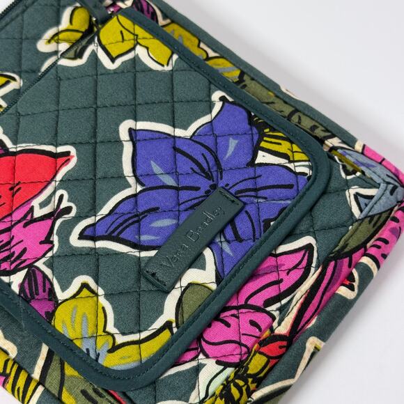 VB Mini Hipster Iconic RFID FALLING FLOWERS Crossbody - Picture 6 of 6